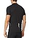 Baleaf Men's Half-Zip Short Sleeve Cycling Jersey Black Size M