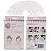 160 Pieces Face Lifting Patch Lift Chin Thin Face Invisible Artifact Sticker Make-up Adhesive Tapes Face Lift Tools for Women Girls Beauty