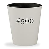 #500 - Hashtag White Outer & Black Inner Ceramic