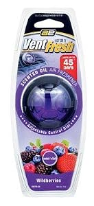 Image of Vent Fresh Air Freshener Scented Oil Wildberries Scent by Auto Expressions