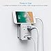 POWERADD Travel Adapter Kits - Dual USB Ports + 2 Outlets International Travel Outlet with Universal Adapters for UK, US, AU, Europe & Asia, Gift Pouch Included - UL Listed