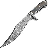 Custom Handmade Damascus Steel Hunting Bowie Knife -Sword/Chef Kitchen Knife/Dagger/Full Tang/Skinner/Axe/Billet/Cleaver/Bar/Folding Knife/Kukri/knives accessories/survival/Camping With Sheath 9178