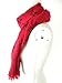 Made in Italy Luxury LVILOG0MANIA iconic monogram Collection UNISEX Red Scarf wool silk