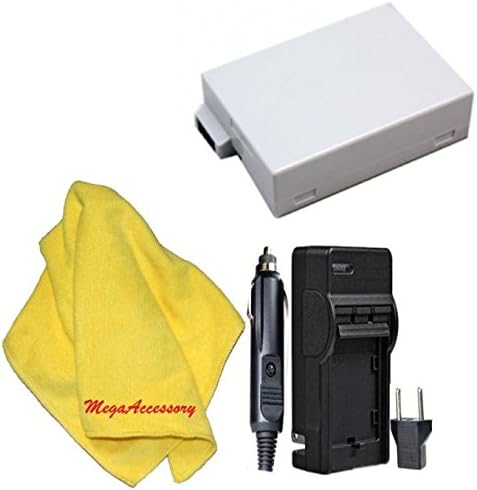 MegaAccessory Canon Replacement LP-E8 / LPE8 Battery and LC-E8 Charger for Canon EOS 550D, EOS 600D, EOS 700D, EOS Rebel T2i, EOS Rebel T3i, EOS Rebel T4i, EOS Rebel T5i DSLR Cameras