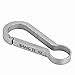 BANG TI Titanium Quick Release Keychain Hook (Durable Integrated Spring Clip)