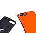 Dejavux iPhone 7 Plus Case Sleek Design with Bright Colors and Polished Glossy Finish Cover for iPhone 7 Plus (Orange)