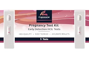 Pregnancy Test Kit. (5 Pack) Early Detection HCG Pregnancy Tests. FSA - HSA Reimbursement Eligible