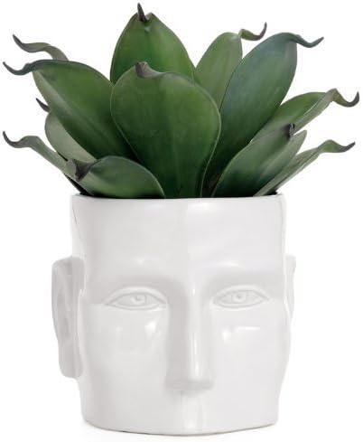 Torre & Tagus Face Vase, Large, White by Torner Musikverlag Hamburg