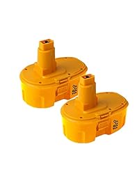 2 Pack 4.0Ah 18V DC9096 Ni-CD Batería de repuesto para Dewalt DC9098 DC9099 DW9095 DW9096 DW9098 DE9039 Herramientas eléctricas inalámbricas