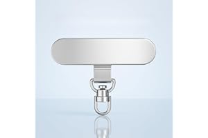 360° Rotatable Metal Phone Tether Tab, Universal Lanyard Connector for Phone Cases