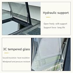 HJLKDYM House Windows, Manual Ventilation Deck