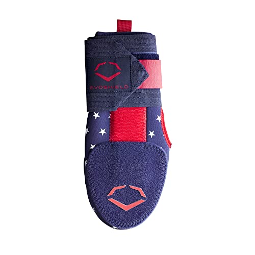 EvoShield Sliding Mitt - Navy/Scarlet/White, Right Hand Image