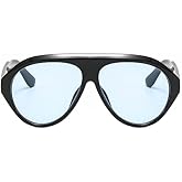 willochra Oversized round Sunglasses Women Fashion Gradient Pilot Sun Glasses Men Punk Shades Outdoor Travel UV Protection