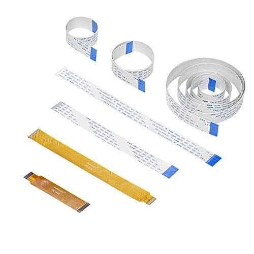 Arducam for Raspberry Pi Camera Ribbon Flex Extension Cable Set (7Pcs), 5.9" 7.87" 11.8" 19.69" 39.37" for Raspberry Pi, 2.87" 5.91" for Pi Zero