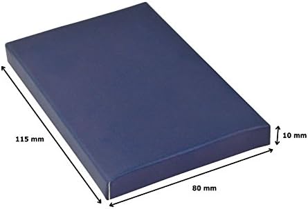 Ten Pocket notebook with pen cod.EL6020 cm 11,2x7,2x1h by Varotto & Co, aluminum, S - Image 5