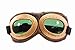 elope Gold Aviator Goggles Standard