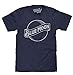 Tee Luv Men's Blue Moon Beer Logo Shirt (Navy Heather) (XL)