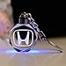 Fitracker LED Car Keychain Crystal Light Changing Car Key Chain Keyring Accessories for Mercedes Benz VW BMW Audi Toyota Jeep Ford Mini