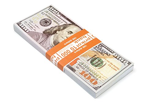 set of 80 new 100 dollar bill play money looks very real same size