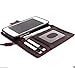 Genuine Leather Case for Apple Iphone 5 5S 5c SE Book Wallet Id soft Holder Cover Credit Cards slots Handmade brown Slim DavisCase