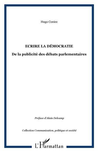 Écrire la démocratie