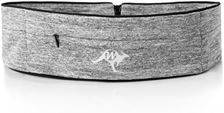 WallaBelt Walking Pouch - Multi-Pocket Belt for Insulin Pump and Diabetes Accessories - Great for Obstacle Course Race, 5k, Spartan, Mud Run - Free eBook on High Intensity Interval Training HIIT
