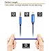 [Upgraded] Lightning to 3.5mm Male Aux Stereo Audio Cable, Compatible with iOS 11 or Above, iPhone 7 / 7P / 8 / 8P / X or Any Lightning Port to Car Stereo Speakers or Headphone Audio Jack (Blue)