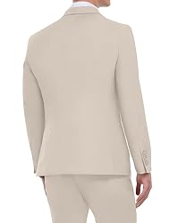 Mens Slim Fit Suits Wedding 3 Piece Suit Set