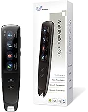 PenPower WorldPen Scan Go | OCR Reading Pen with Text to Speech | Pen Scanner for Data Input | Pen Translator for Second Language Learners| Wireless Standalone | LCD Touchscreen | Wi-Fi Connection