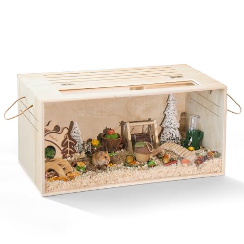 YIDAXIS Pine Small Animal Cage