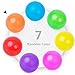 Mazhashop 100pcs Colorful Ball Fun Ball Soft Plastic Ocean Ball Baby Kid Toy Swim Pit Toy（5.5CM）