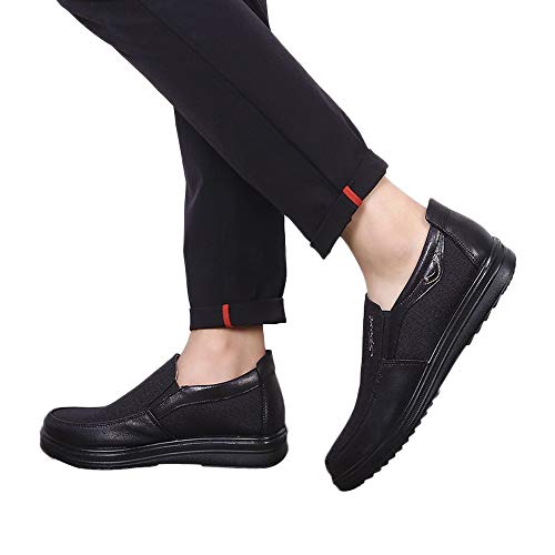 Caopixx Shoes for Men’s Loafers Lightweight Driving Shoes Soft Penny Casual Snow Shoes
