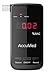 AccuMed Professional Blood Alcohol Breath Tester Breathalyzer with LED Display, Black
