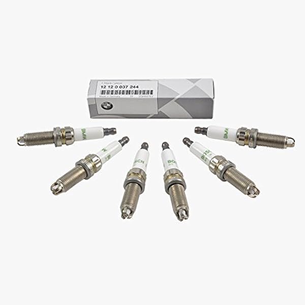 Amazon Com Bmw Spark Plugs Plug Set High Power Genuine Original 37244 Zgr 6pcs Automotive