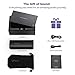 VAVA VA-SK002US Voom 20 Bluetooth Speakers IPX5 Splash Proof Deep Bass Portable Wireless Speakers with 2 Passive Subwoofers (Power Bank Slot for Phones Charging Aptx)