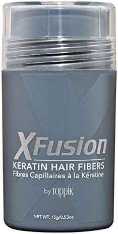 XFusion Regular Size (15g) Keratin Hair Fibers, Light Brown
