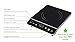 INDUXPERT Induction Cooktop Burner - Lightweight & Portable - Free Ebook - With Built In Child Safety Lock - (Only works with Induction Compatible Cookware) - 1800 Watt