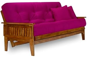 Nirvana Futons Eastridge Futon Frame - Full Size (Frame Only), Solid Hardwood