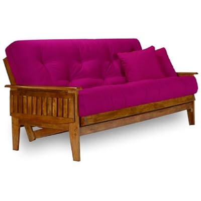 Eastridge Solid Hardwood Futon Frame for Comfortable Seating