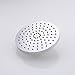 KES Bathroom 8-Inch Rainfall Shower Head with 15-Inch ROUND Shower Arm, Polished Chrome, PSA2+J201