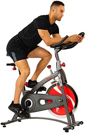 Sunny Health & Fitness SF-B1423 Belt Drive Indoor Cycling Bike