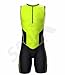 Sparx Men`s Triathlon Suit Tri Race Skinsuit Bike-Swim-Run 3 Pockets Italian Fabric (Gray, Large)