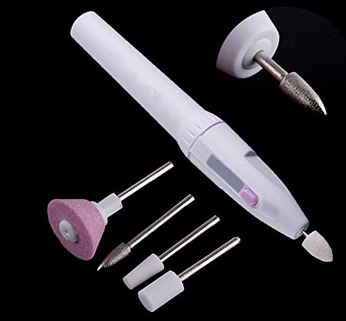 Nail Art Tip Electric Manicure Toenail Drill File Nail Grinder Polisher FTAU