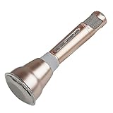 VERKB Wireless Microphones Karaoke, 3-in-1 Bluetooth Karaoke machine KTV for Apple iPhone Android Smartphone or Pc(Light Golden)