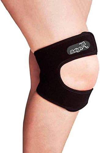 Tutuba Sport Padded Open Knee Patella Support Brace Strap Tendon Band Protector Adjustable Straps ,Perfect For Basketball, Soccer, Athletics, Running, Sports