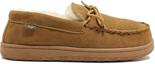 Dije Men's Moc Flat, Chestnut, 10 M US