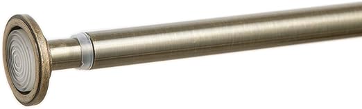 Amazon つっぱり棒 おしゃれ 突っ張り棒 アイアンテンションロッド ゴールド Lサイズ 132 228cm クラシカ Z3k カーテンレール ポール オンライン通販