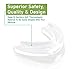 SleepEZzzz Snore Stopper Mouthpiece - Snoring Solution, Sleep Aid Night Mouth Guard Bruxism Mouthpiece