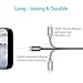 ESR USB C Cable, Type C to USB 3.0 Cable (3.3 ft), Braided Nylon Fast Charger Cable for Samsung S10/S10+/S10e/Note10/10+/9, Apple iPad Pro 2018, MacBook & Other USB Type-C Devices, Grey