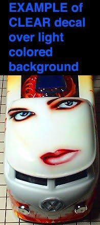 Papilio Inkjet Clear Waterslide Decal Paper 2 Sheets